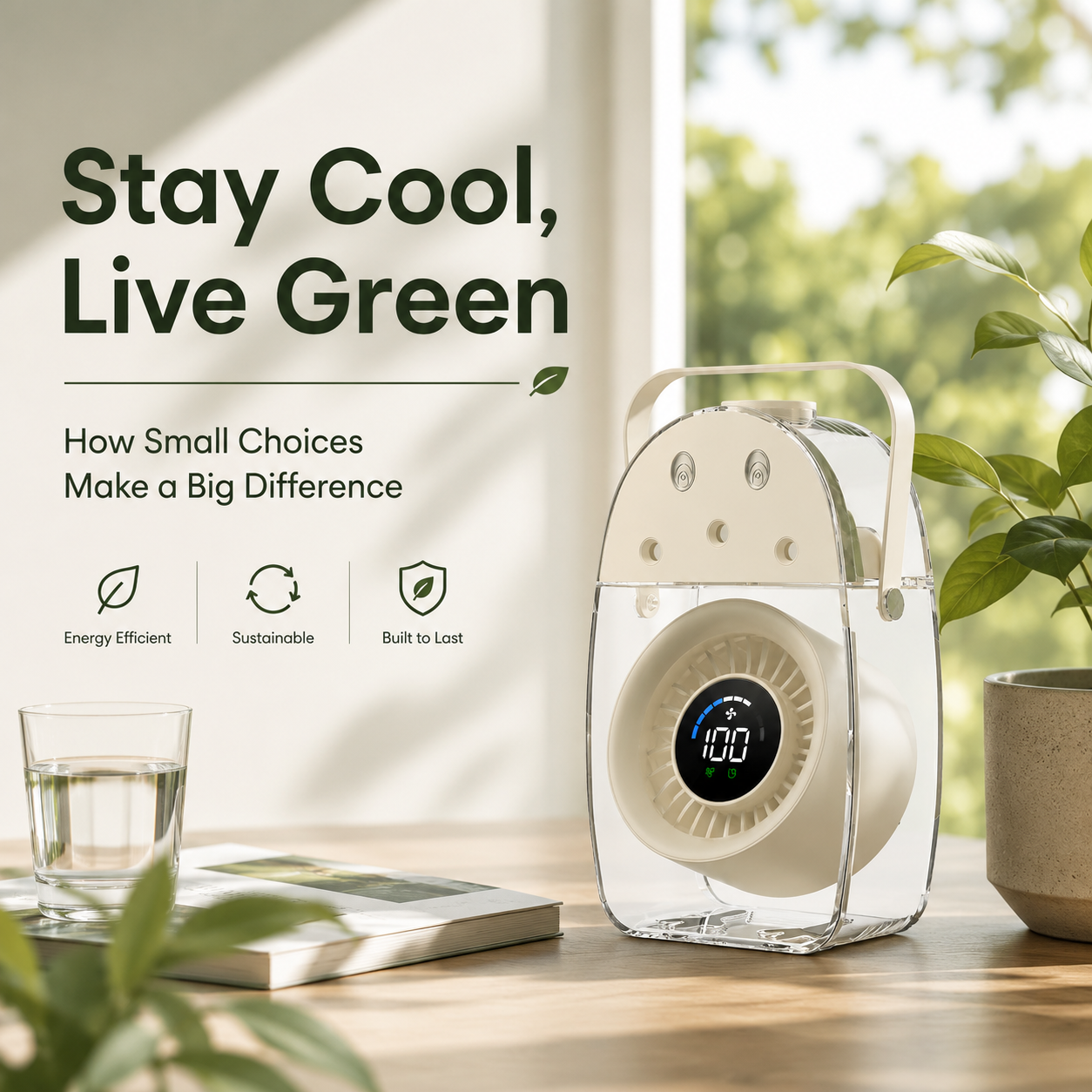 Stay Cool, Live Green: How Energy-Efficient Fans Support Sustainable Living