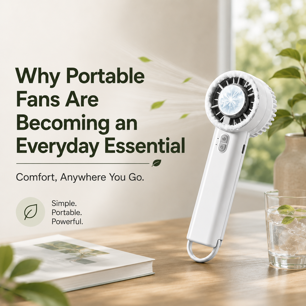 Why Portable Fans Are Becoming an Everyday Essential