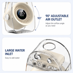 SYLFLARE Portable Ice Mist Cooling Fan with Humidifier
