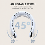 SYLFLARE Rechargeable Neck Fan – 3-Speed 4000mAh Hands-Free Personal Fan